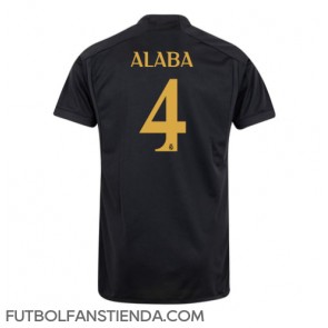 Real Madrid David Alaba #4 Tercera Equipación 2023-24 Manga Corta